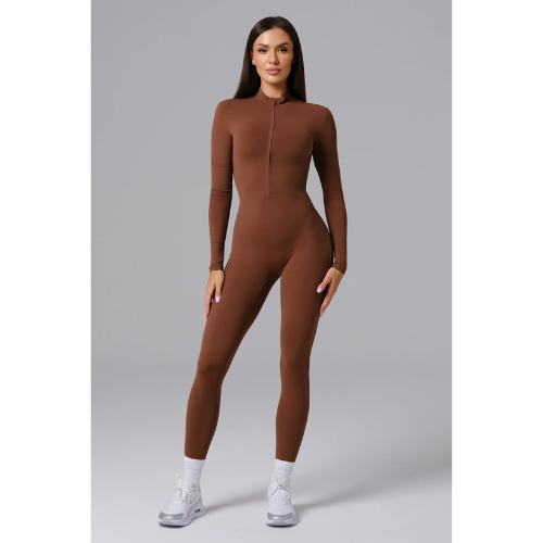 Combinaison LYRA Long Sleeve - Latte Mocha
