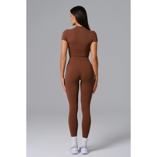Combinaison LYRA Short Sleeve - Latte Mocha
