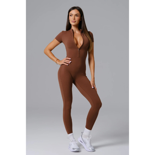 Combinaison LYRA Short Sleeve - Latte Mocha